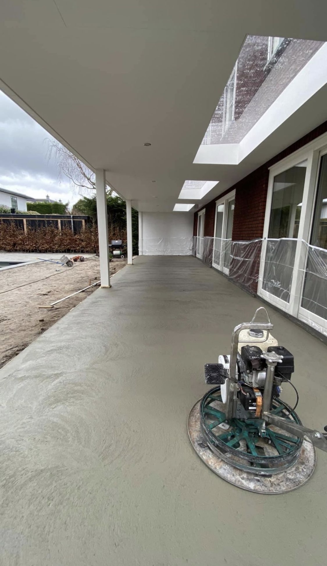 vlinder betonvloer kosten